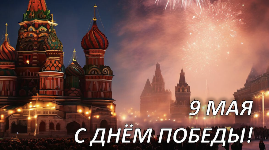 С праздником 9 мая!